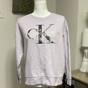 Calvin Klein Lavender Sweatshirt